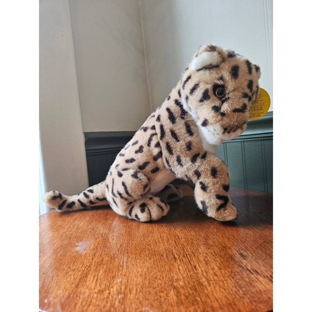 Ringling Bros Barnum & Bailey Circus realistic Leopard Plush Fiesta 13 Inch